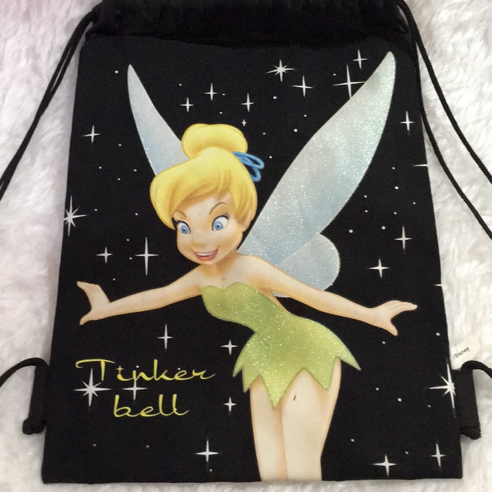 🏖 3 for $20🏖 Tinkerbell drawstring backpack